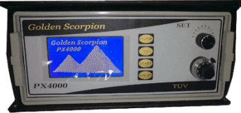 دستگاه فلزیاب طلایاب گنج‌یاب گلدن‌اسکورپیون GOLDEN SCORPION PX 4000