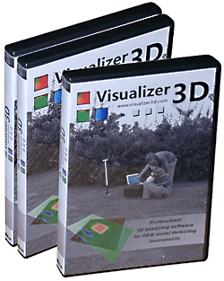 The Visualizer 3D software comes in a full featured DVD-Box.